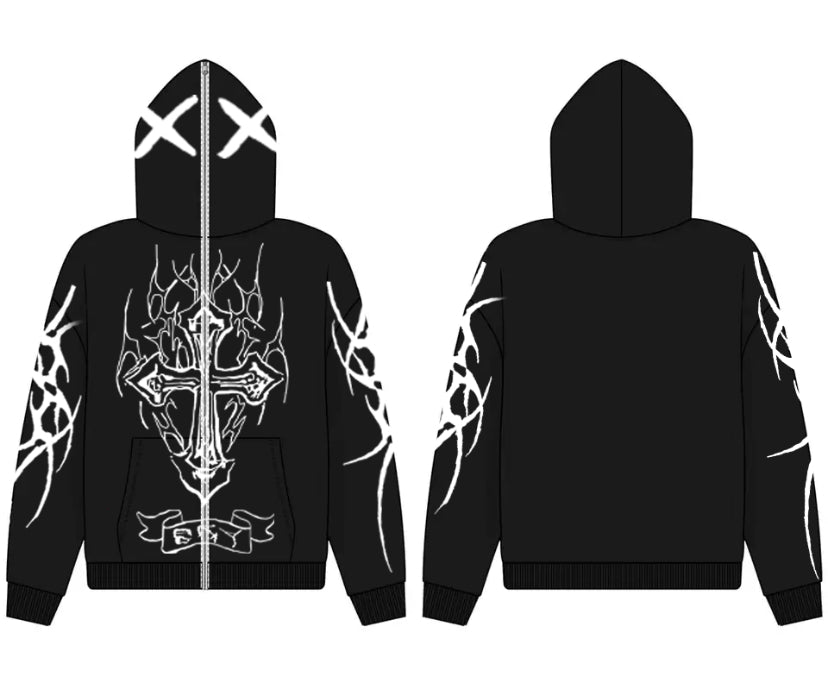 Cross FullZip Hoodie